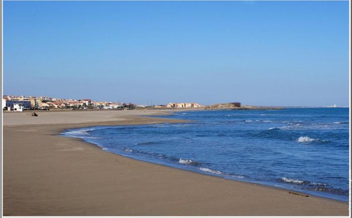 Apart climatisé T3 St Pierre la mer 1 er étage, 4 pers Fleury  Esterno foto